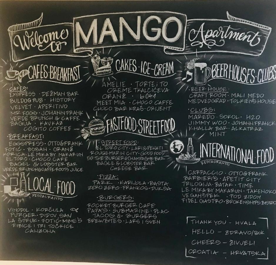Apartments Mango Downtown Zágráb Kültér fotó